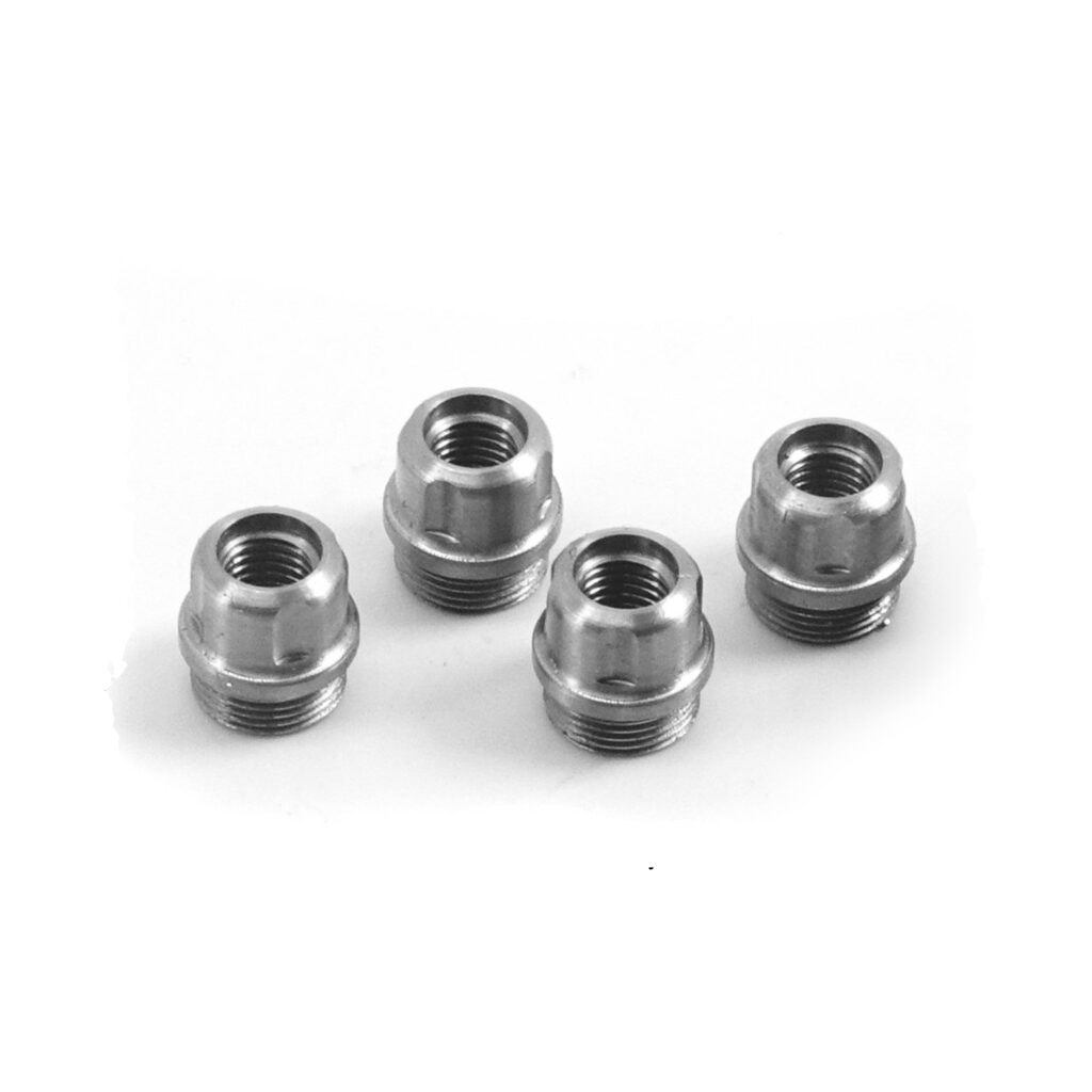 Matrix Precision Arms 1911 Quad Drive Grip Bushings, Stainless w/Wrench