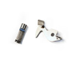 Matrix Precision Arms Nickel Extended Magazine Catch and Nickel Special Decocking Lever for Sig Sauer P Series