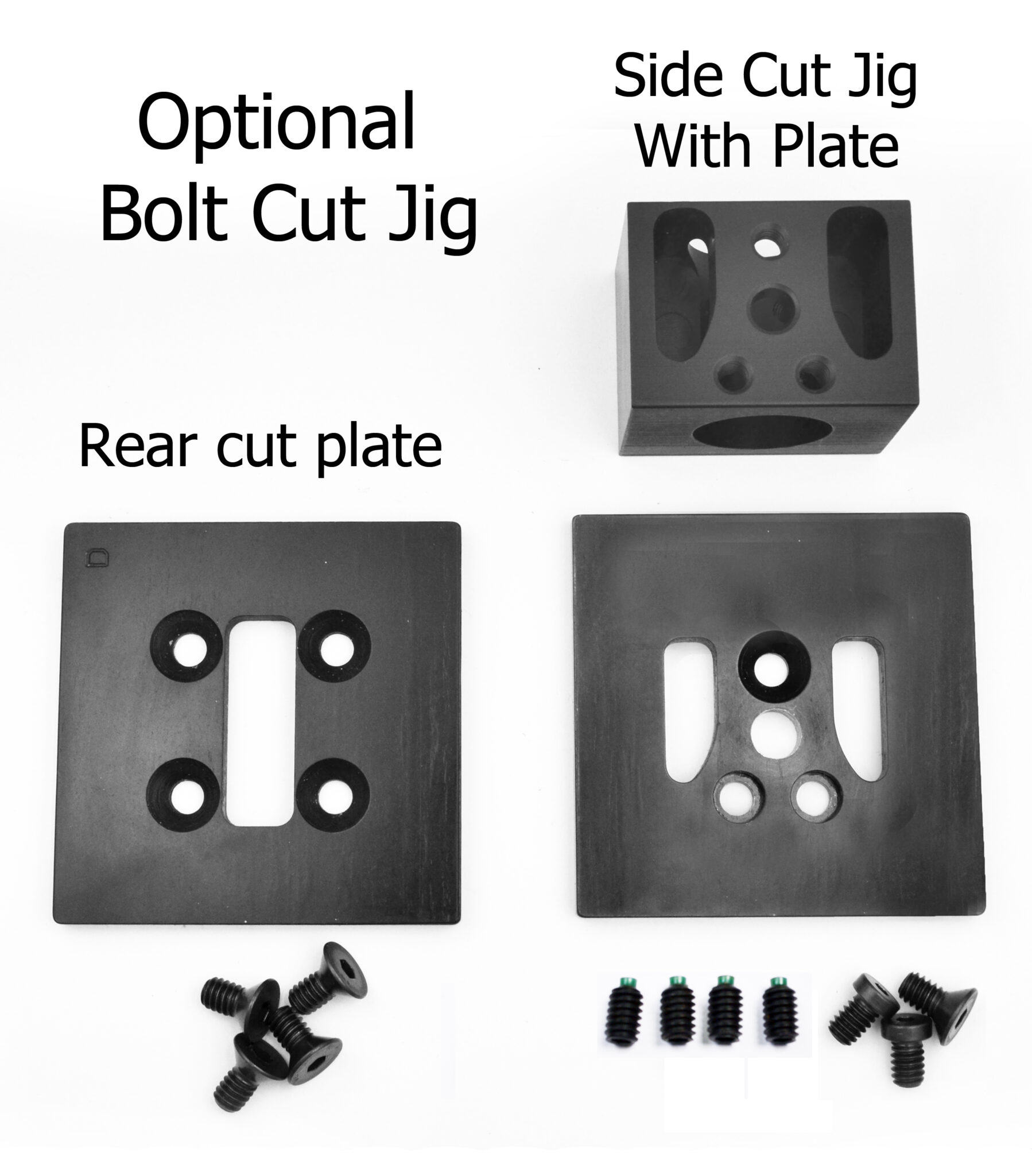 Zero Percent Optional Sides and Back Cut Jig For Using Ruger Bolts