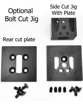 Zero Percent Optional Sides and Back Cut Jig For Using Ruger Bolts