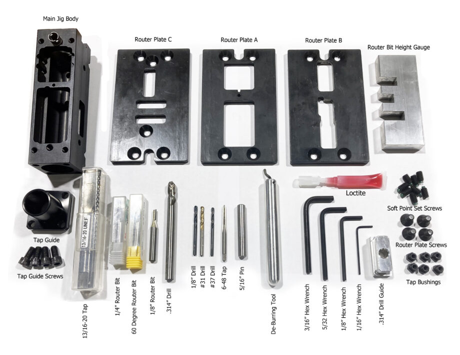 Ruger 0% Jig Replacement Parts