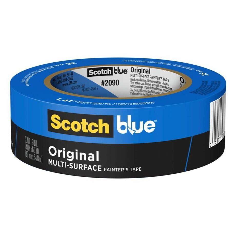 Scotch Blue Painters Tape, 1.41 Inch Wide For Zero Percent Jig