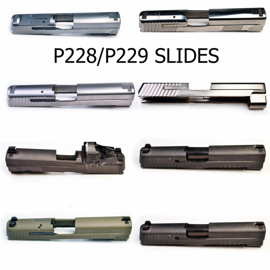Sig Sauer P229 and P228 Slides - Many To Choose From