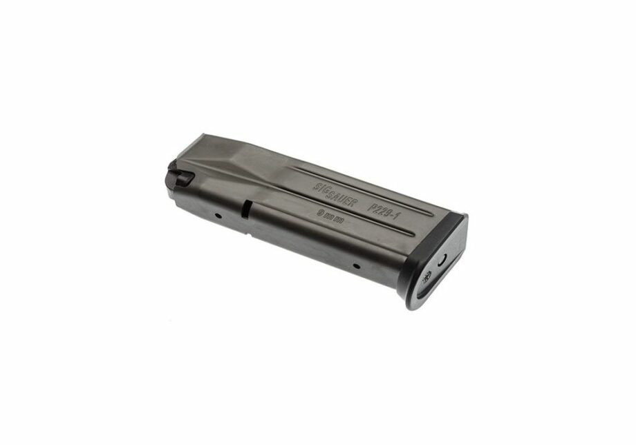 Sig Sauer P229-1 E2 9mm 15 Round OEM Magazine Blued Steel - MAG-229-9-15-E2