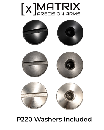 Matrix Precision Grip Screws For Sig Sauer P220 - Includes 4 Washers