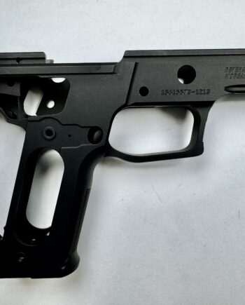 P226 Beaver Tail Anodized Black Blemished Serialized Frame - 1213