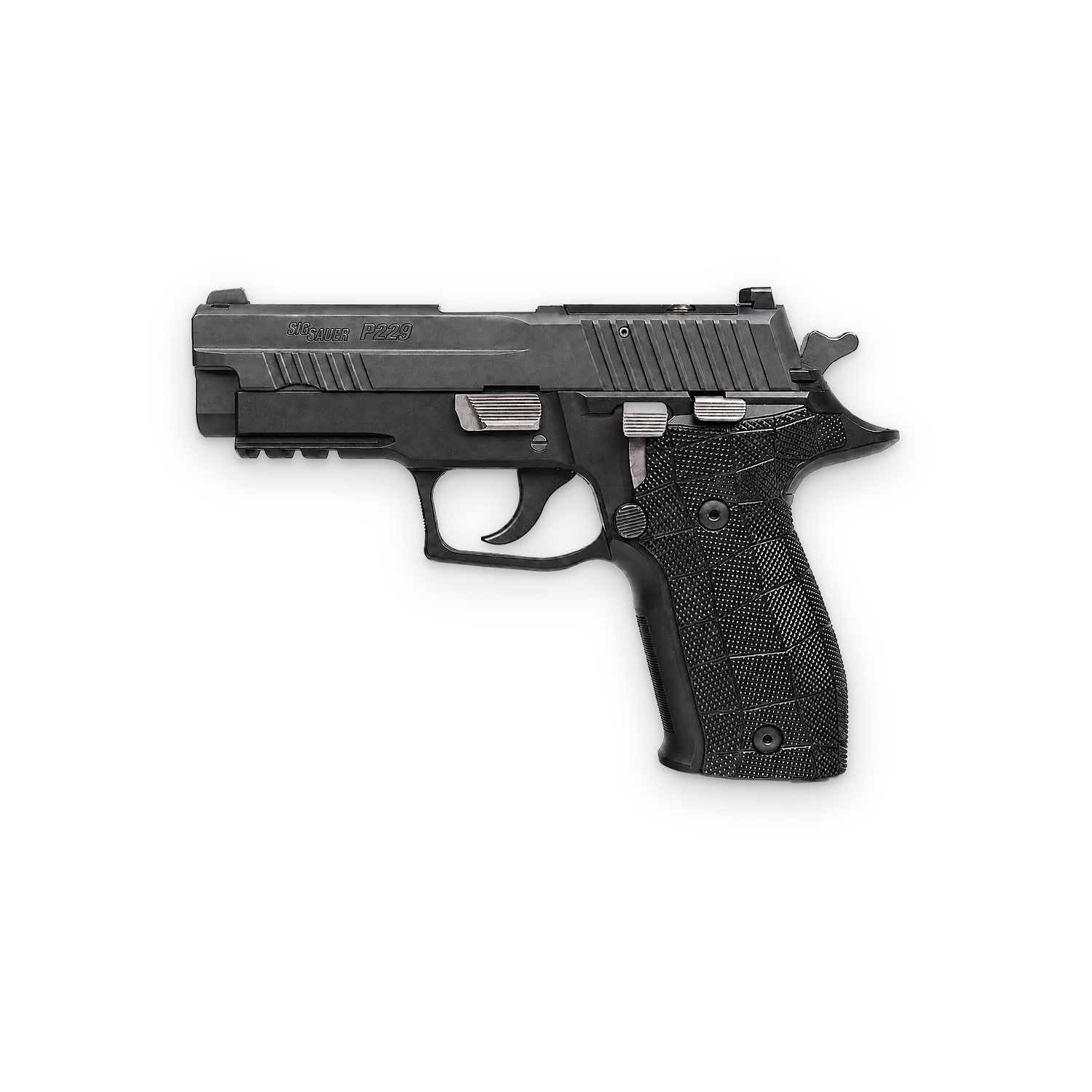For Sig Sauer P Series Extended Takedown Lever Black